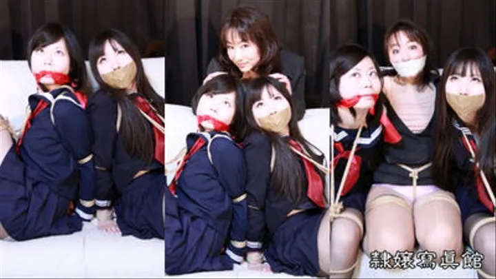 Miki Yoshii/Tomoka Shirai/Mio Koguchi - Bondage Highschool - Chapter 3 The Triple Bondage