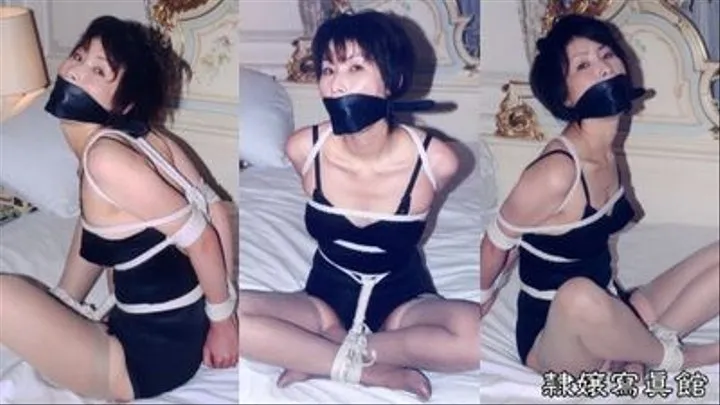 Rei Kuroki in Bodysuit Bound and Gagged - Part 2