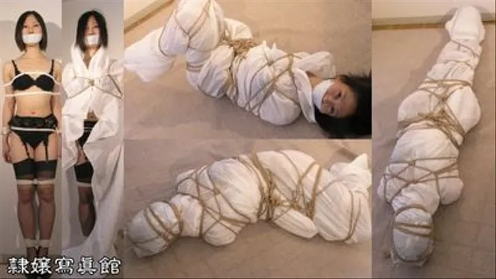 Nanako Aida's Mummification - Package with White Sheet