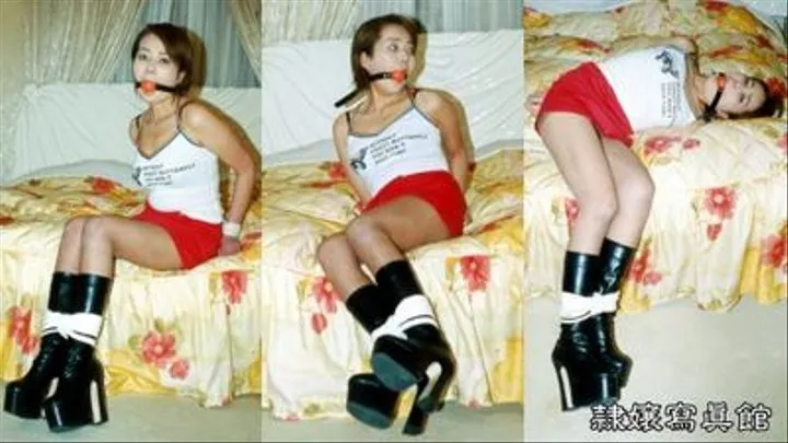 Yuhki in Boots Bound and Gagged - Part 1