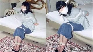 Yukino Sakurai - Fishnet Stockings Bondage - Part 1. Clothgagged