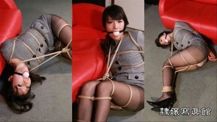 Hiroko Abe in Bondage - Balltied and Ballgagged