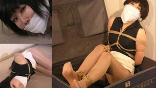 Cute Japanese Girl Shimuka and Bound in Miniskirt - Part3 (EOMS-001-C)