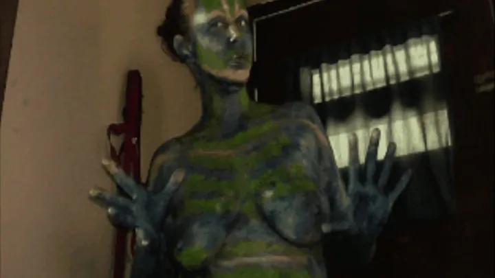 alien transforms into female form