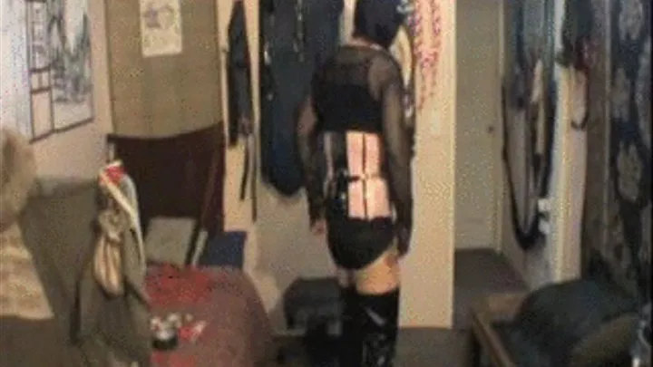 cindy is punished with pantyhose encasement part 1