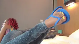 Miss A's Flip Flops Foot Show