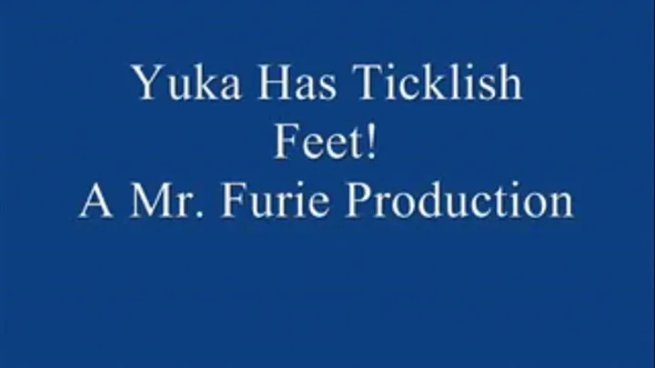 Yuka Has Ticklish Feet!