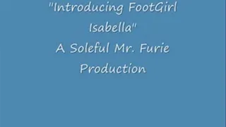 Introducing FootGirl Isabella