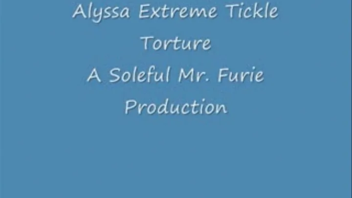 Alyssa Extreme Tickle Full Length/