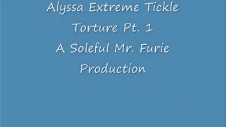 Alyssa Extreme Tickle Pt. 1/