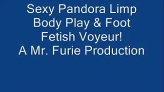 Sexy Pndora's Body & Foot Fetish Voyeur!