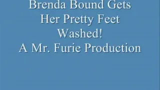 Brenda Bound Gets Her Pretty Feet Washed!