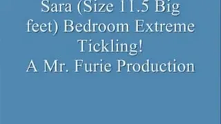 Sara (Size 11.5 Wide Soles) Bedroom Extreme Tickling