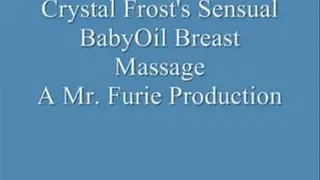 Crystal Frost's Semsual BabyOil Breast Massage
