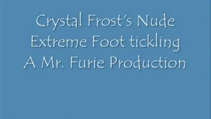 Crystal Frost's Nude Extreme Foot Tickling