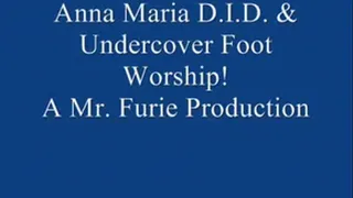 Anna Maria Damsel In & Undercover Foot Worship!