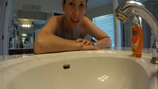 POV Giantess Washes Hands And YOU