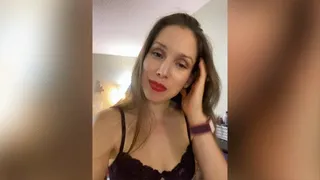 VLOG: Twerking Dancing Catsuit Heels FemDom Toe Sucking Chastity - Lelu Love