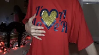 New Red LoveR Shirts Masturbation