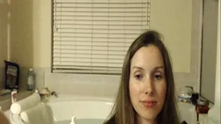 WEBCAM: Naked Bath Time And Bed Time Chat