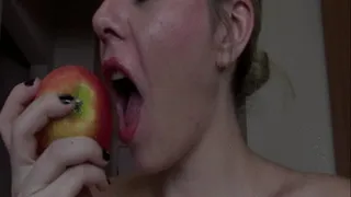 Sexily Eating An Apple