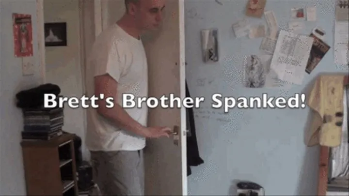 Brett's Step-Brother Spanked!