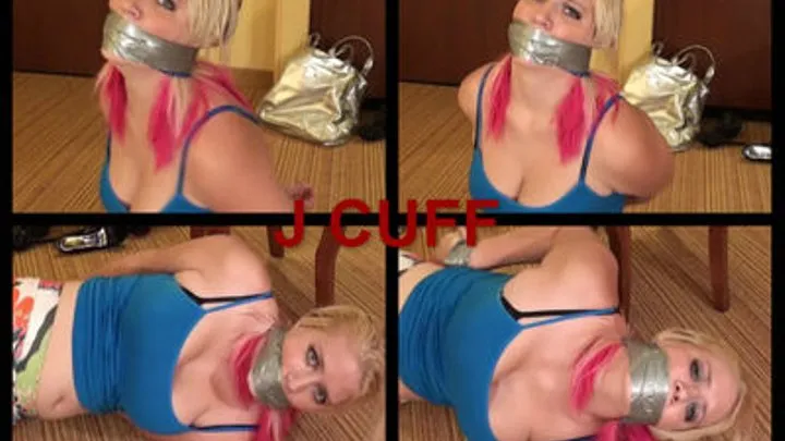 Nikki taped & double gagged