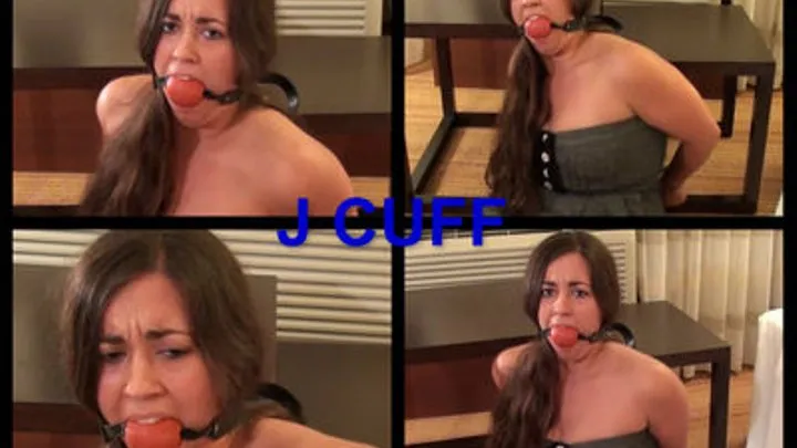 Whit Leigh first time ball gagged (2 inch ball gag)