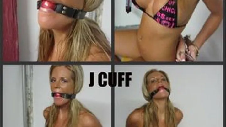 Bikini model ball gagged - Full