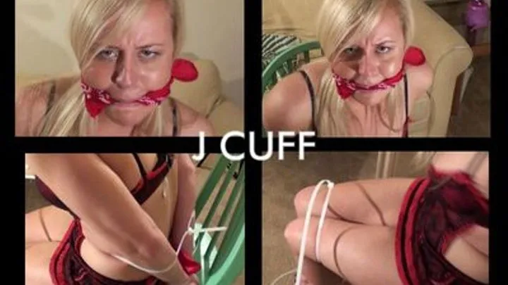 Chair zipped and gagged