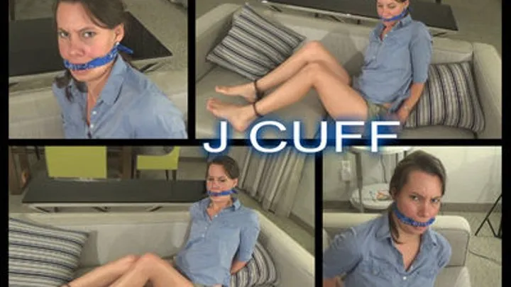 Anna Jackson: First time cuffed and cleave gagged