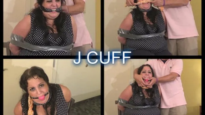 Ariana Jones: Chair taped and on screen gagged 3 times