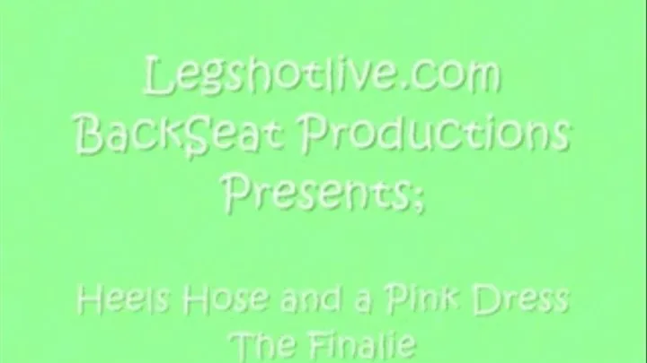 Heels, Hose, and a Pink Dress The Finalie
