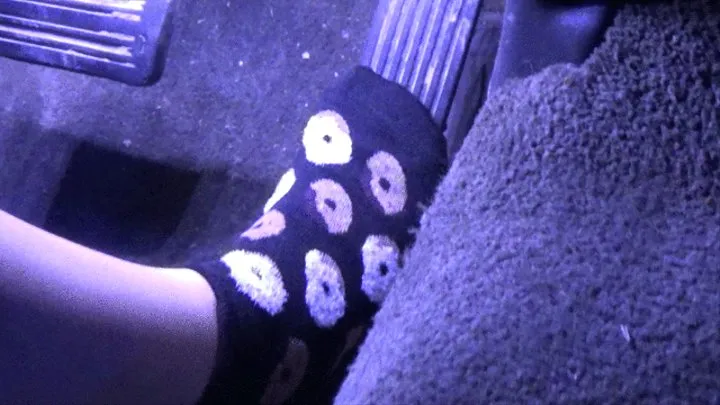 black doughnut socks night drive 221