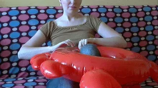 Deflating crab