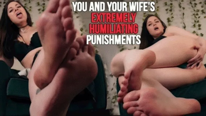 YOU AND YOUR WIFE'S EXTREMELY HUMILIATING PUNISHMENTS - ELLIE IDOL