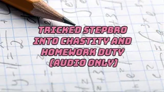 TRICKED STEPBRO INTO CHASTITY AND HOMEWORK DUTY - ELLIE IDOL