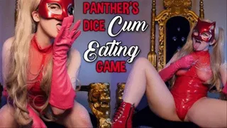 PANTHER&#039;S DICE CUM EATING GAME - ELLIE IDOL