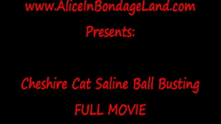 Cheshire Cat Ball Busting CBT FULL MOVIE FemDom Mistress Alice Wonderland Bondage