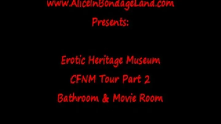 Erotic Heritage Museum Part 2 CFNM Femdom Tour FULL MOVIE