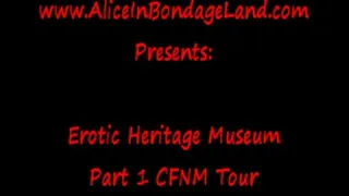 Erotic Heritage Museum Part 1 CFNM Femdom Tour FULL MOVIE