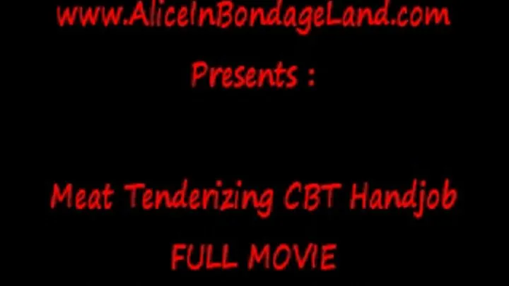 Alice in CBT Land - FemDom Ballbust