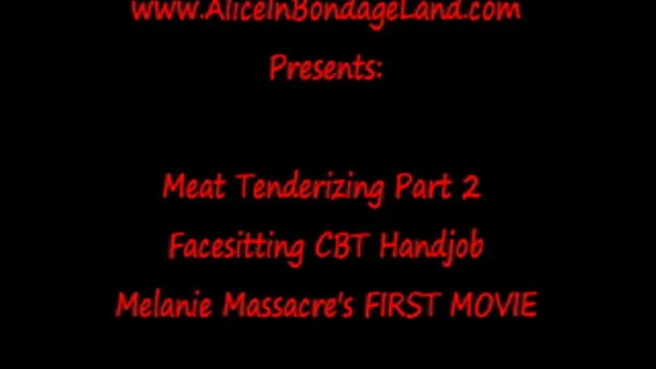 Meat Tenderizing CBT Pt 2 Handjob FemDom Foursome Cum Consumption