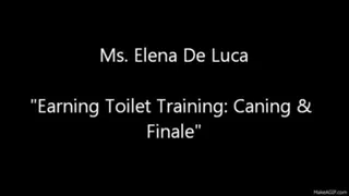 Earning Toilet Training: Caning and Finale