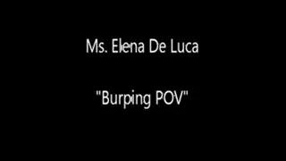 Burping POV