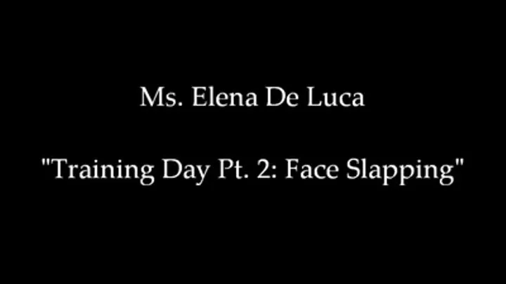 Face Slapping: Training Day Pt. 2