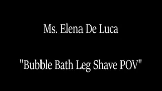 Bubble Bath Shave POV 2 min Preview