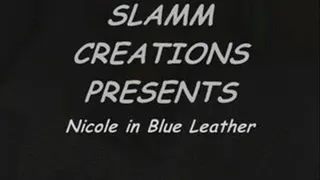 Nicole Oring - Nicole in Blue Leather