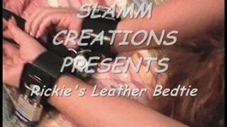Restless Rickie - Rickie's Leather Bedtie