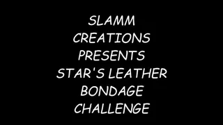 Star Chandler - Star's Leather Bondage Challenge